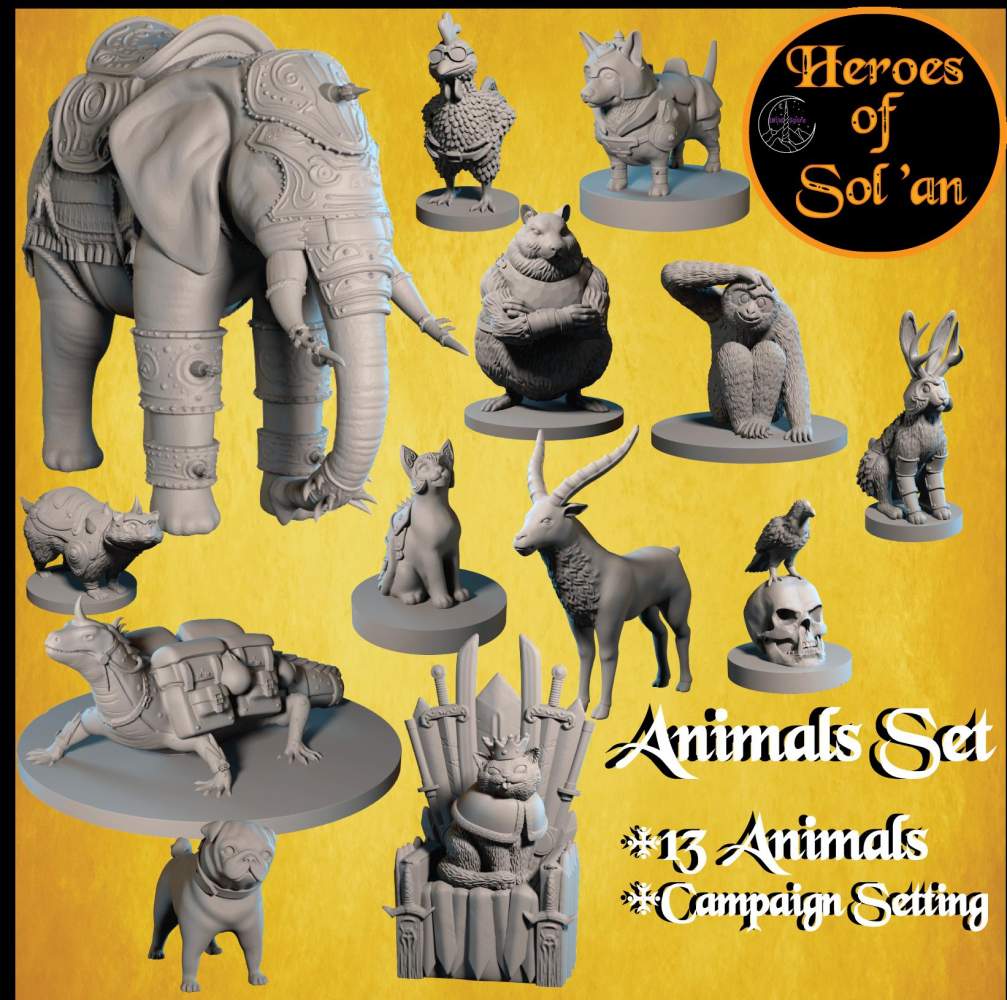 Animal Companions Set (Pre-supported)'s Cover