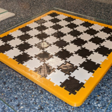Picture of print of Jigsaw Chess This print has been uploaded by Paul Zirnik