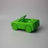 Green car image