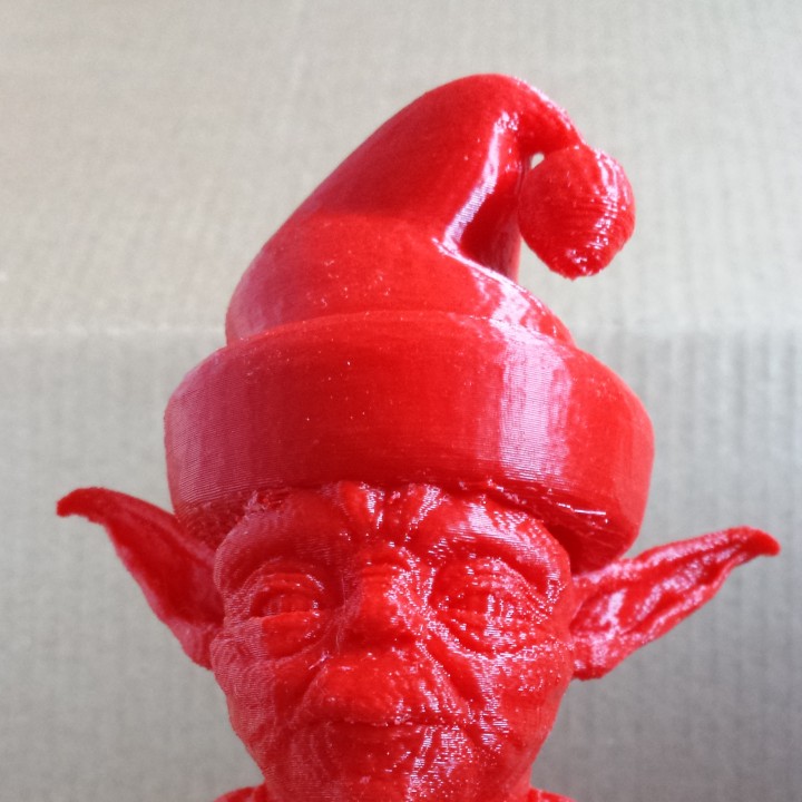 Community Print 3D Print of Santa Yoda