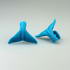 Whale Tail Cuff Links image