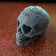 Picture of print of Love Skull