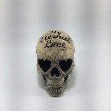 Picture of print of Love Skull
