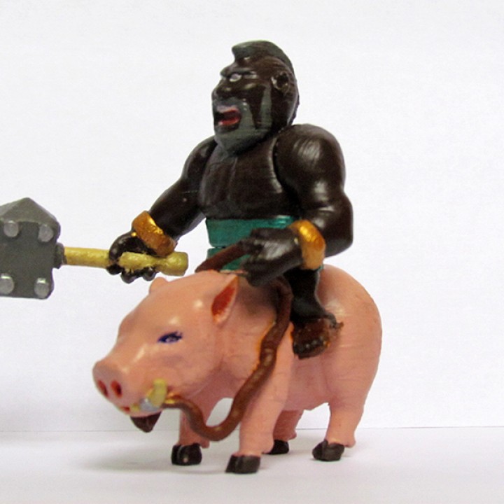 "Having tamed the fierce leaping hog, the Hog Rider punishes those who...