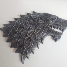 Picture of print of House Stark Game Of Thrones This print has been uploaded by Mateus