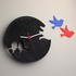 Silhouette Style Bird Clock image