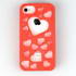 Iphone 4 Hearts Backcover image