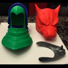 Picture of print of The Game of Thrones Hound's Head Helm