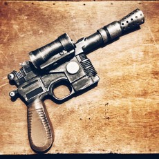 Picture of print of Han Solo's Blaster Star Wars