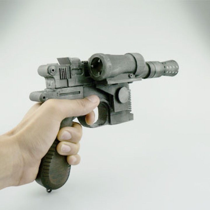 3D Printable Han Solo's Blaster Star Wars by EDV