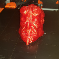 Picture of print of Hellboy Head