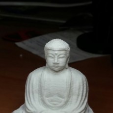 Picture of print of The Great Buddha at Kamakura, Japan