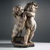 Winged Female Genius Crowning a Putto with a Laurel Wreath at Museum of Art, Los Angeles image