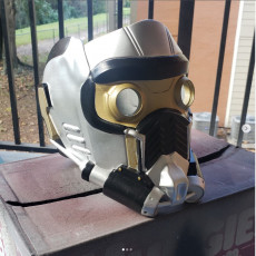 Picture of print of Guardians of the galaxy: Star lord's Mask