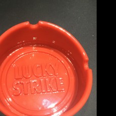 Picture of print of Lucky Strike Ashtray This print has been uploaded by Cello Nascimento