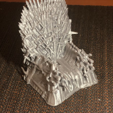 Picture of print of Game of Thrones - Iron Throne Cet objet imprimé a été téléchargé par Peter Fedor