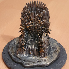 Picture of print of Game of Thrones - Iron Throne Cet objet imprimé a été téléchargé par Rudolf Arendt