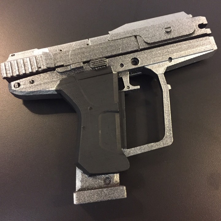 Community Print 3D Print of Halo Magnum Gun