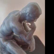 Picture of print of The Thinker at the Musée Rodin, France Questa stampa è stata caricata da Andy Goeke