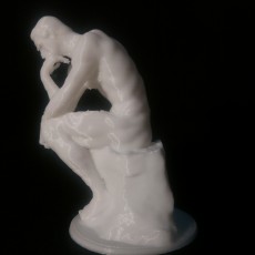 Picture of print of The Thinker at the Musée Rodin, France Questa stampa è stata caricata da Kutluhan