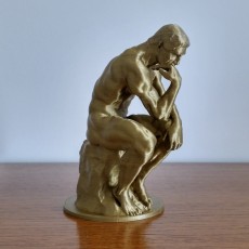 Picture of print of The Thinker at the Musée Rodin, France This print has been uploaded by Jeroen Hustings