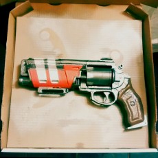 Picture of print of Duke MK. 44 Hand Cannon from Destiny This print has been uploaded by Duncan Ecclestone