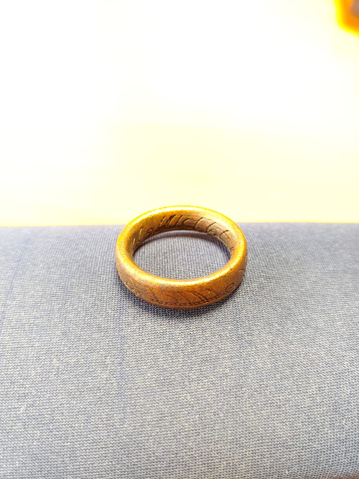 3D Printable The One Ring by Mieszko Lacinski