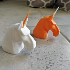 Picture of print of Unicorn Bust wacom pen holder This print has been uploaded by Nathan