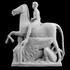Horse Held by Sphinx At The Muzeo Nazionale Della Magna Grecia, Italy image