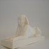 Sphinx at Cleopatra's Needle, Embankment, London print image