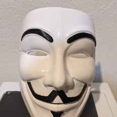 Picture of print of Anonymous Mask (Full Size) This print has been uploaded by Hadashi no Gen