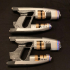 Star-lord's Element Guns from Guardians of the Galaxy print image