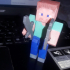 Articulated Steve from Minecraft print image