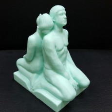 Picture of print of Man-Woman at Vigeland Sculpture Park, Norway