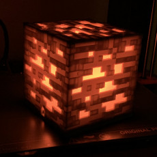 Picture of print of Colour Changing Minecraft cube 这个打印已上传 Britt Barnes