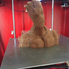 Picture of print of I am Groot Bust