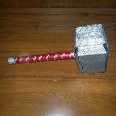 Picture of print of Mjolnir (Thor's Hammer) This print has been uploaded by Ivan