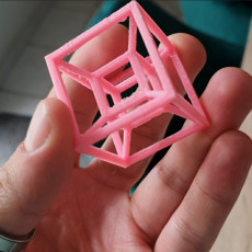 Picture of print of Hypercube/Tesseract This print has been uploaded by Blazenetic