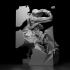 Athlete Wrestling a Python print image