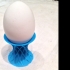 Harlequin Egg Cup print image