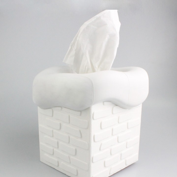 Chimney Tissue Box Cover