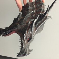Picture of print of Alduin dragon Bust This print has been uploaded by Bo Wier