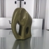 Elephant statue print image