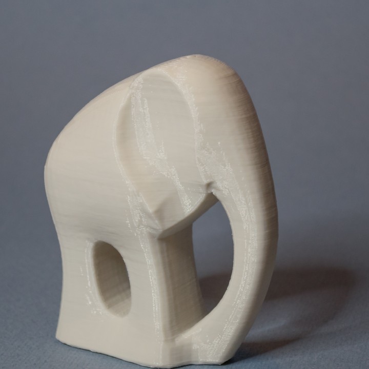Community Print 3D Print of Elephant statue