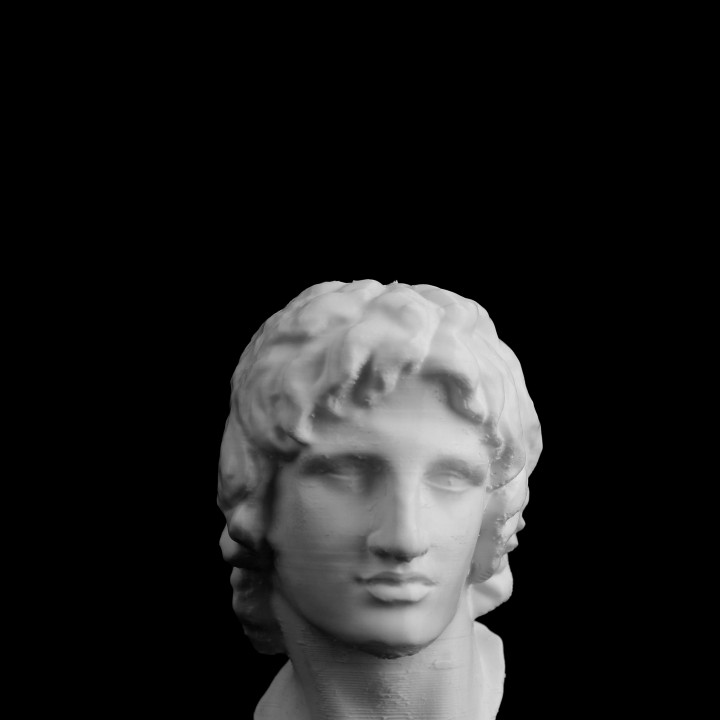 Bust of Alexander the Great at The British Museum, London