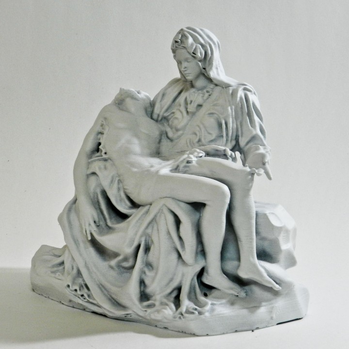 Community Print 3D Print of Pieta in St. Peter's Basilica, Vatican