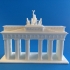 Brandenburg Gate (Simple) print image