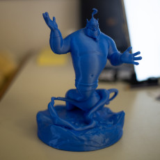 Picture of print of Genie from Aladdin