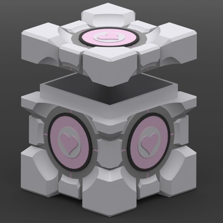 Portal Cube Box