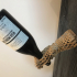 Elegant wine holder print image